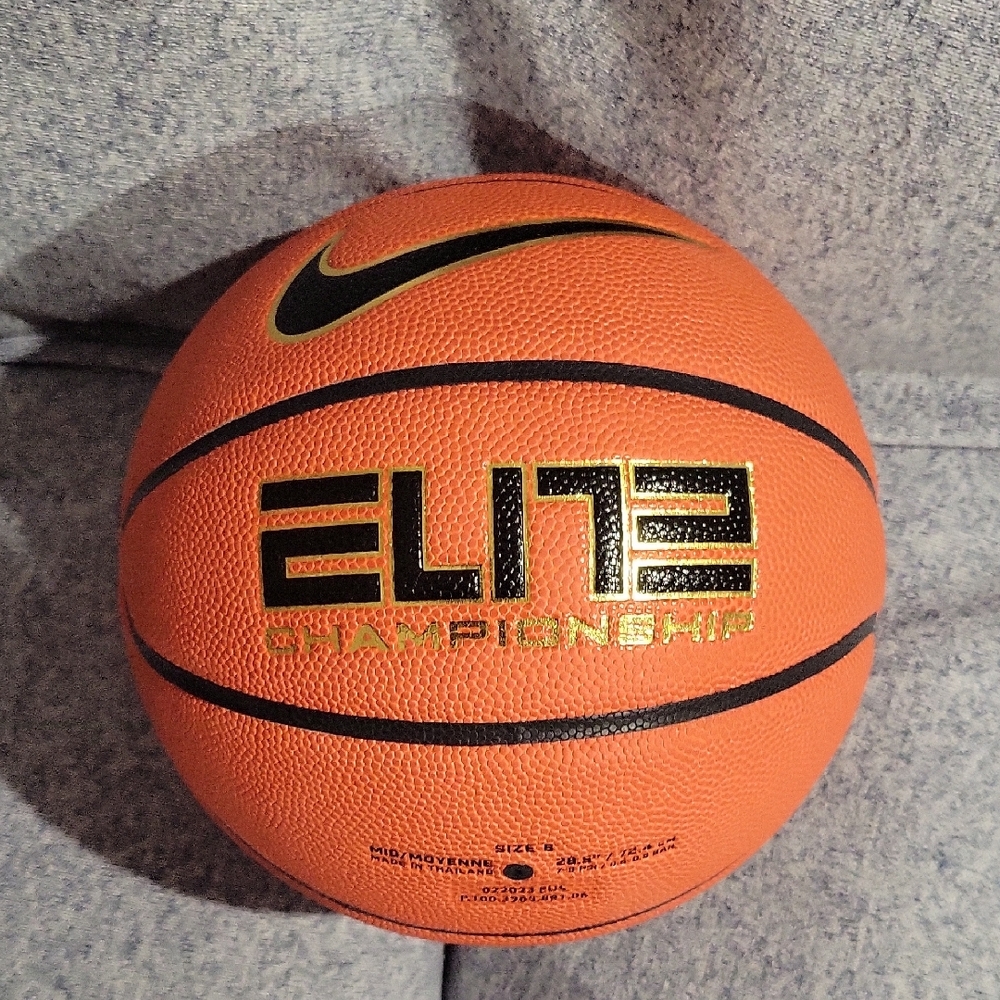 Nike Indoor Elite Basketball Orange Black
